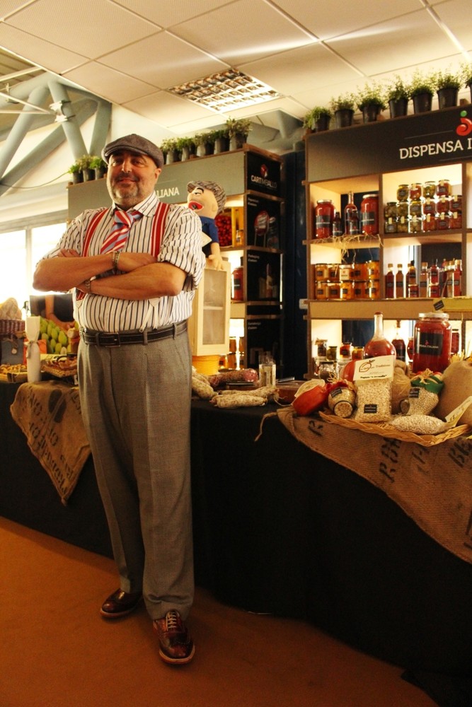 Il responsabile food &amp; beverage di Casa Sanremo Fofò Ferriere (foto © Ameglio)