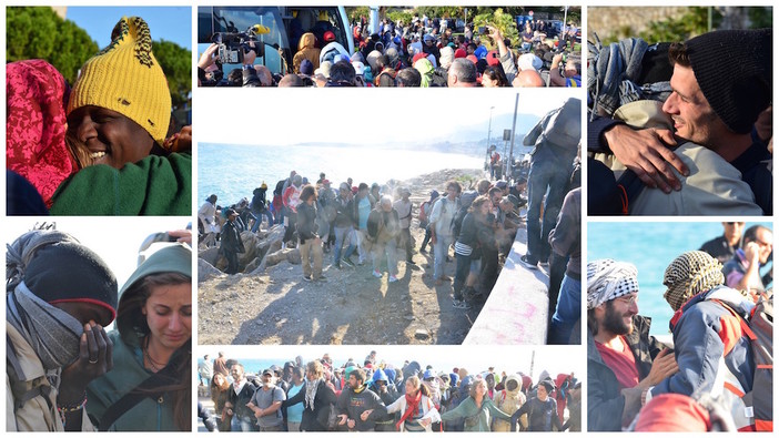 Ventimiglia: termina la protesta dei No Borders, adesso gli attivisti saranno identificati ed i migranti saranno portati al centro d'accoglienza