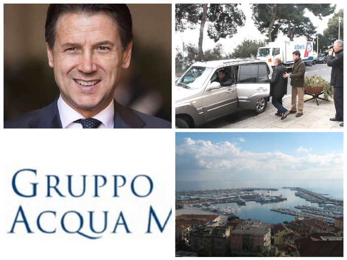 Porto di Imperia, Guardia di Finanza a casa di Conte per consulenze relative all'Acqua Marcia di Francesco Caltagirone Porto di Imperia, Guardia di Finanza a casa di Conte per consulenze relative all'Acqua Marcia di Francesco Caltagirone