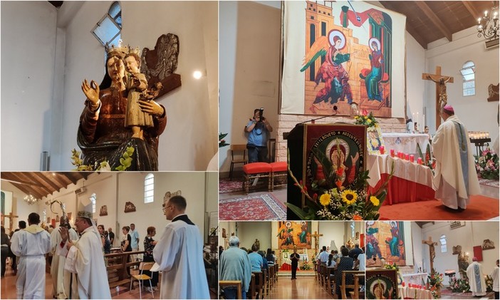 Bordighera, salta la processione ma il maltempo non ferma la festa patronale Madonna dei Fiori (Foto e video) Bordighera, salta la processione ma il maltempo non ferma la festa patronale Madonna dei Fiori (Foto e video)