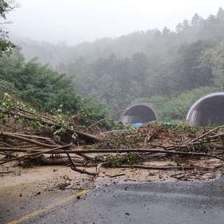 Maltempo: frana sulla A26, chiuso il tratto tra Masone e Ovada in direzione Gravellona Toce