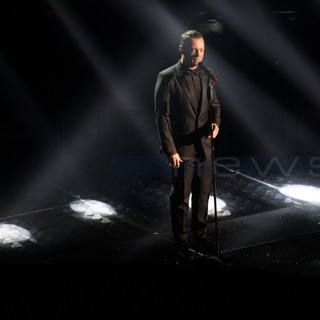 Tiziano Ferro al Festival di Sanremo nel 2017 Tiziano Ferro al Festival di Sanremo nel 2017