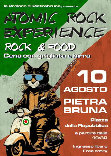 Pietrabruna: concerto della band ‘Hard Rock Experience’ con grigliata e birra a volontà