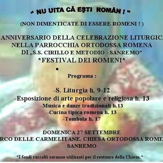 Sanremo: il 2015 dal punto di vista della comunità romena, tutte le iniziative in programma Sanremo: il 2015 dal punto di vista della comunità romena, tutte le iniziative in programma