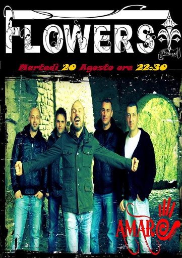 Arma di Taggia: stasera al Flowers Pub appuntamento con la musica degli Amarò Arma di Taggia: stasera al Flowers Pub appuntamento con la musica degli Amarò