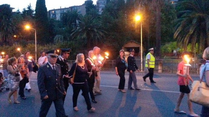 Imperia: domenica prossima per il terzo anno consecutivo la fiaccolata nell'anniversario di via D'Amelio