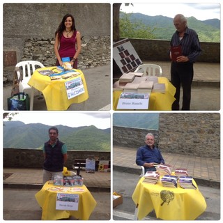 Triora: continua con successo nel pomeriggio la prima edizione del 'Festival del Libro e dell'autore ligure' Triora: continua con successo nel pomeriggio la prima edizione del 'Festival del Libro e dell'autore ligure'