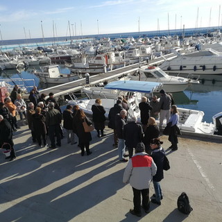 Diano Marina: l'ultimo saluto dei socialisti imperiesi alla partigiana Mina Garibaldi