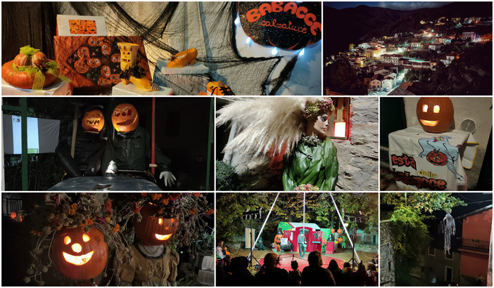 Migliaia di persone a Rezzo per la Festa delle Babacce, le zucche che ridono (foto) Migliaia di persone a Rezzo per la Festa delle Babacce, le zucche che ridono (foto)