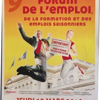 Forum di Mentone: sarà presente anche uno stand del centro dell'impiego di Ventimiglia