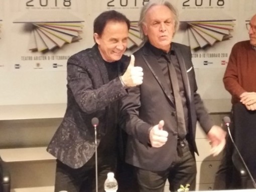 #Sanremo2018, Fogli e Facchinetti: "Spazio all'amicizia e alla musica" #Sanremo2018, Fogli e Facchinetti: "Spazio all'amicizia e alla musica"
