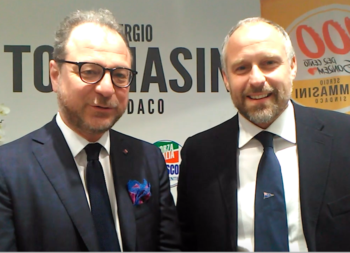 Giorgio Mulè e Sergio Tommasini