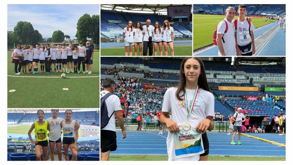 Campioni di sport e di vita:  Imperia brilla ai Giochi della Gioventù a Roma, pioggia di medaglie per gli studenti del Ponente