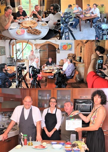 Gambero Rosso Channel ha terminato le riprese della nuova serie “Invita Vito”. Girate nel Ponente ligure le nuove puntate.(FOTO) Gambero Rosso Channel ha terminato le riprese della nuova serie “Invita Vito”. Girate nel Ponente ligure le nuove puntate.(FOTO)