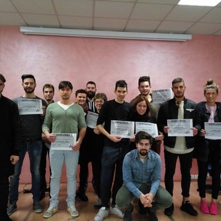 Arma di Taggia: grande successo ai corsi di taglio e di barba organizzati ieri e oggi alla Gori Hair School