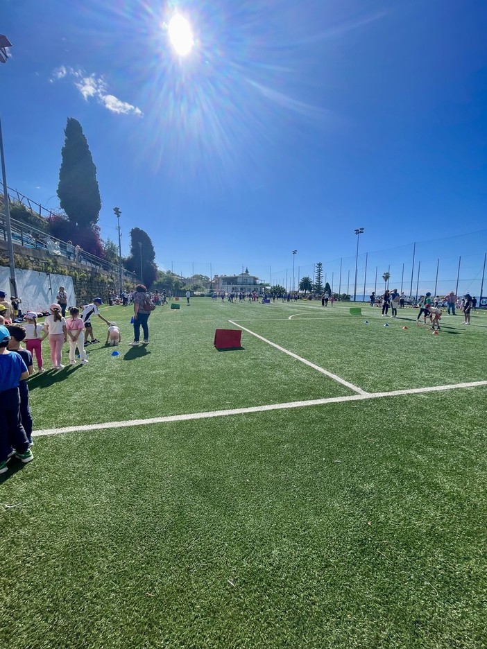 "Giornata di giochi ludici motori" per i bambini dell'IC Sanremo Levante