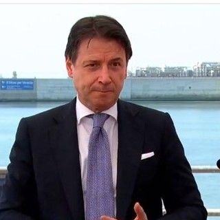 Foto: Giuseppe Conte durante il punto stampa a Venezia di oggi, 10 luglio Foto: Giuseppe Conte durante il punto stampa a Venezia di oggi, 10 luglio