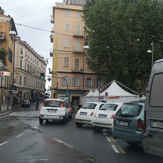 Sanremo: guasto risolto, torna a funzionare l'impianto semaforico sull'incrocio tra via Matteotti e via Feraldi