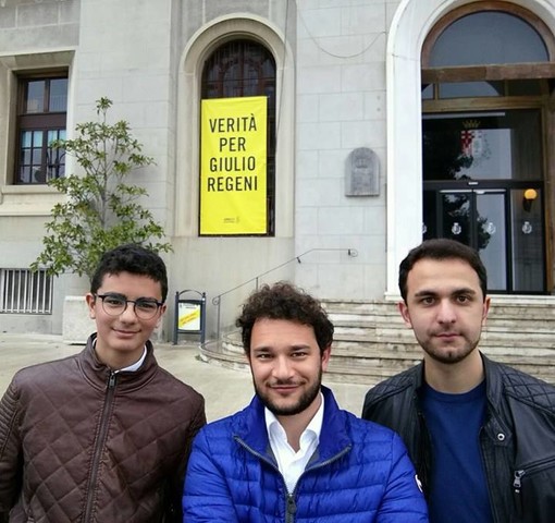 'Verità per Giulio Regeni': da stamattina striscione anche di fronte al Comune di Imperia: il commento del Sindaco Carlo Capacci