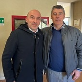Ezio Sclavi, a Taggia l'incontro tra Comune, Taggese e Sanremese. Ghu e Masu: "Riapertura dello stadio? Ancora presto"  (Video)