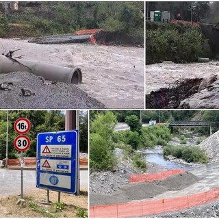Torrente distrugge guado a Molini di Triora: Provincia al lavoro per ripristinare la viabilità (Foto e Video) Torrente distrugge guado a Molini di Triora: Provincia al lavoro per ripristinare la viabilità (Foto e Video)