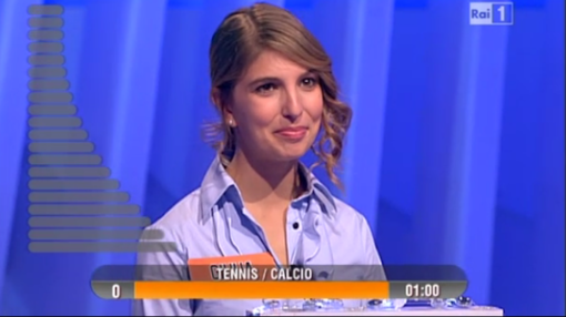 L'imperiese Giulia Mazzola sbaraglia la concorrenza all'Eredità su Rai1 ma non riesce ad indovinare la 'Parola del giorno'