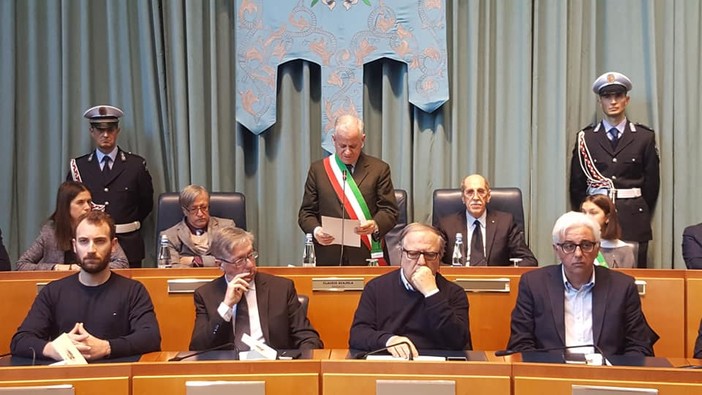 Celebrato a Imperia il "Giorno della Memoria" con la presentazione del volume inedito “Memorie di un giovane imperiese nell'inferno dei lager. Il Diario di Riccardo Sala” Celebrato a Imperia il "Giorno della Memoria" con la presentazione del volume inedito “Memorie di un giovane imperiese nell'inferno dei lager. Il Diario di Riccardo Sala”