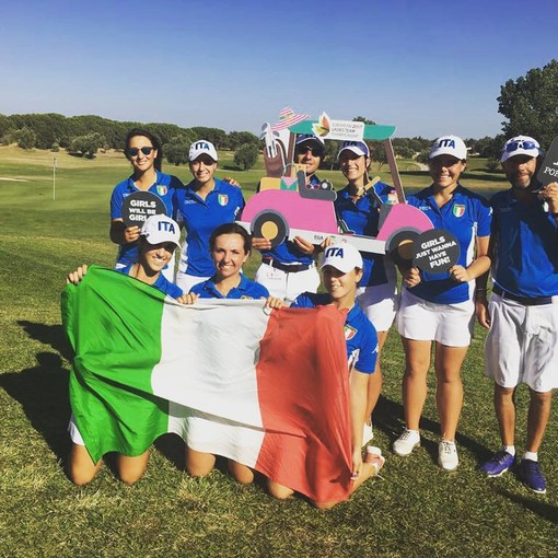 Le Ladies del golf azzurro con la sanremese Ricolfi, superate dall'Inghilterra ma che grinta! Le Ladies del golf azzurro con la sanremese Ricolfi, superate dall'Inghilterra ma che grinta!