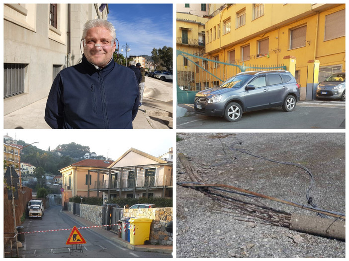 Imperia, lavori Enel e via Paoletti isolata: l’assessore Gagliano ‘libera’ il quartiere