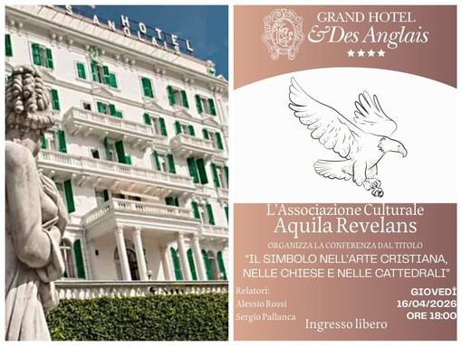 A Sanremo una conferenza su "Il simbolo nell'arte cristiana, nelle chiese e nelle cattedrali" A Sanremo una conferenza su "Il simbolo nell'arte cristiana, nelle chiese e nelle cattedrali"