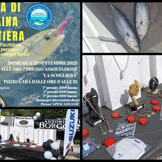Festa dello Sport a Ventimiglia, l'associazione di pescatori dilettanti 'La Scogliera' propone una gara di traina costiera (Foto e video)