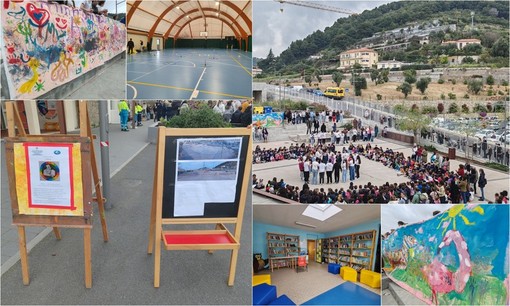 Canti, danze e striscioni per la Giornata del Libro: flash mob all'istituto Andrea Doria di Vallecrosia (Foto e video) Canti, danze e striscioni per la Giornata del Libro: flash mob all'istituto Andrea Doria di Vallecrosia (Foto e video)