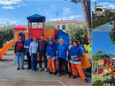 Un gesto di solidarietà per la comunità, pulizia generale dei giochi per bimbi nei parchi di Camporosso (Foto e video) Un gesto di solidarietà per la comunità, pulizia generale dei giochi per bimbi nei parchi di Camporosso (Foto e video)
