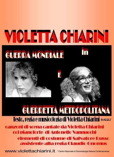 San Lorenzo al Mare: il 2 dicembre appuntamento teatrale con lo spettacolo “Guerra mondiale e guerretta metropolitana”