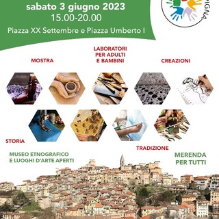 Pigna: sabato prossimo, appuntamento con le 'Giornate Europee dei Mestieri d'Arte' Pigna: sabato prossimo, appuntamento con le 'Giornate Europee dei Mestieri d'Arte'