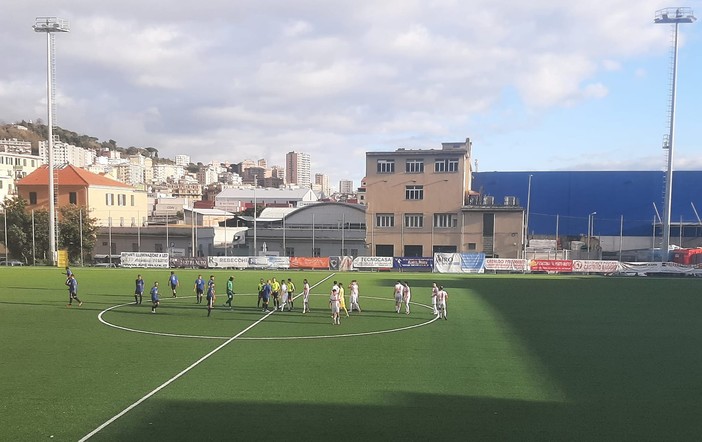 Calcio Eccellenza, sfuma nel finale la vittoria per l'Imperia sul campo della Genova calcio: 1-1 Calcio Eccellenza, sfuma nel finale la vittoria per l'Imperia sul campo della Genova calcio: 1-1