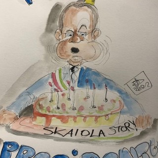 Il sindaco di Imperia e presidente della Provincia Claudio Scajola compie 74 anni, gli auguri del 'Pirata'