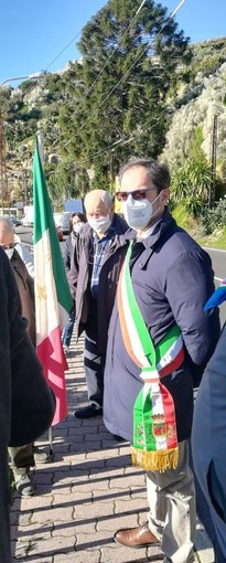 Bordighera: il Sindaco Vittorio Ingenito alla commemorazione per il 'Giorno della Memoria'