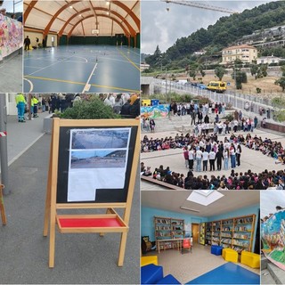 Canti, danze e striscioni per la Giornata del Libro: flash mob all'istituto Andrea Doria di Vallecrosia (Foto e video)