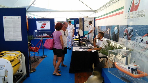 Imperia: numeri da record alle Vele D’Epoca per le visite allo stand della Guardia Costiera
