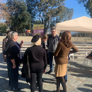 Visita alla frazione di Bussana della lista 'GenerazioneSanremo' del candidato Fellegara Visita alla frazione di Bussana della lista 'GenerazioneSanremo' del candidato Fellegara