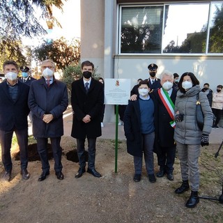 Giorno del Ricordo - A Ventimiglia una targa e un ulivo per omaggiare Giovanni Palatucci
