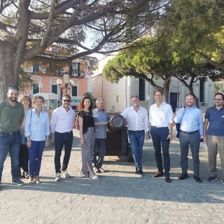 Diano Marina: Cristiano Za Garibaldi e i candidati della lista Vivere Diano incontrano il Ministro Garavaglia