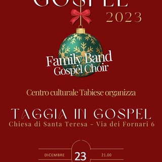 'Taggia in Gospel', un concerto della 'Family Band Gospel Choir' nella Chiesa di Santa Teresa
