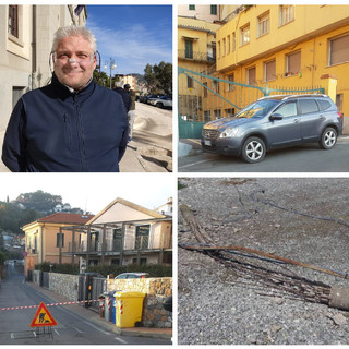 Imperia, lavori Enel e via Paoletti isolata: l’assessore Gagliano ‘libera’ il quartiere
