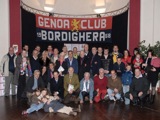 Bordighera: via alla due giorni di festa per il 50° Anniversario della fondazione del Genoa Club 1968 Bordighera: via alla due giorni di festa per il 50° Anniversario della fondazione del Genoa Club 1968