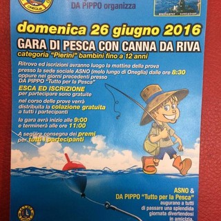 Imperia: in occasione di San Giovanni, torna anche quest'anno la tradizionale gara di pesca dei "pierini" Imperia: in occasione di San Giovanni, torna anche quest'anno la tradizionale gara di pesca dei "pierini"