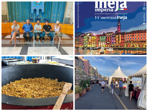 Imperia, si accendono le luci su ‘Ineja 2022’ e torna la processione in onore del santo patrono di Oneglia (video)