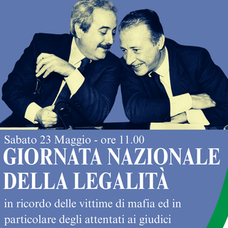 Ventimiglia, per la Giornata della Legalità commemorazione in Piazza Falcone e Borsellino