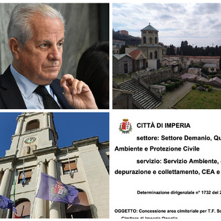 Imperia, Comune rilascia  la concessione per la realizzazione della tomba di famiglia del sindaco Scajola